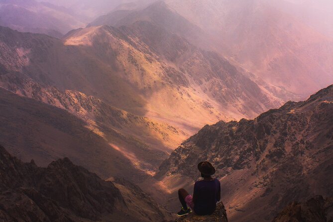 2 Days 1 Night Hike Mount Toubkal Tour - The descent is part of the challenge
