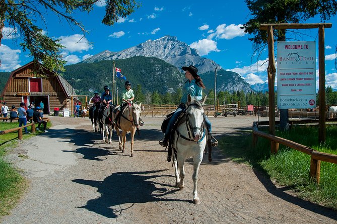 2 Hour Banff Horseback Riding Adventure - Calm horses and careful guides