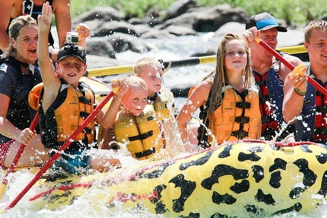 2 Hour Rafting on the Yellowstone River - The first strokes and safety briefing