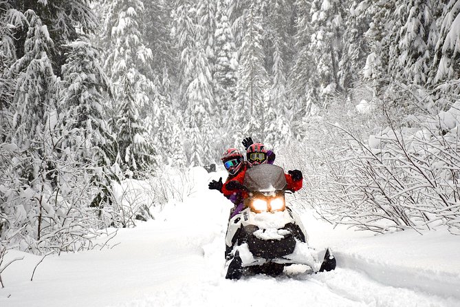 2 Hour Wilderness Adventure Snowmobile Tour in Whistler - Black Tusk, a dramatic photo stop