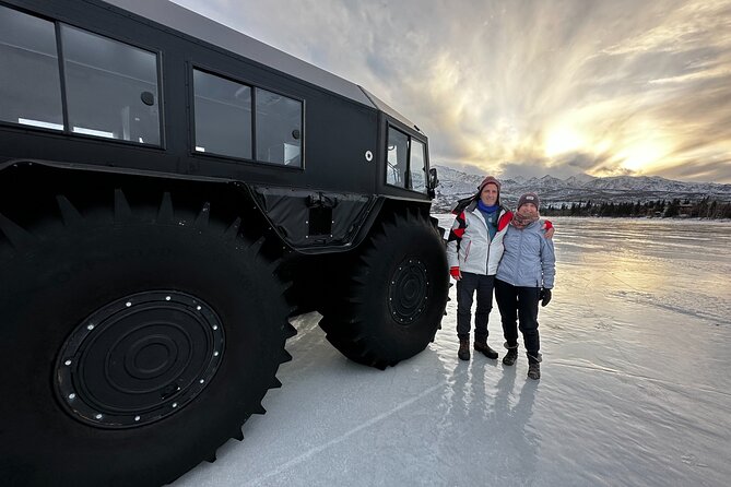 3 Hour SHERP Tour: Denali Fat Truck Tours - A comfortable ride in cold, wet weather