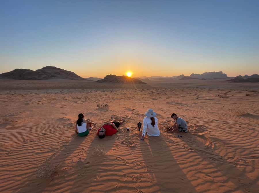 4Hour Jeep Tour (Morning or Sunset) Wadi Rum Desert Highligh - Lawrence Spring and the desert water source