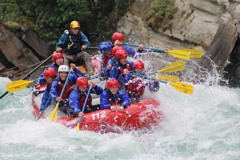 5-Hour Fraser River Rafting in Jasper National Park - The lower canyon and the best white water