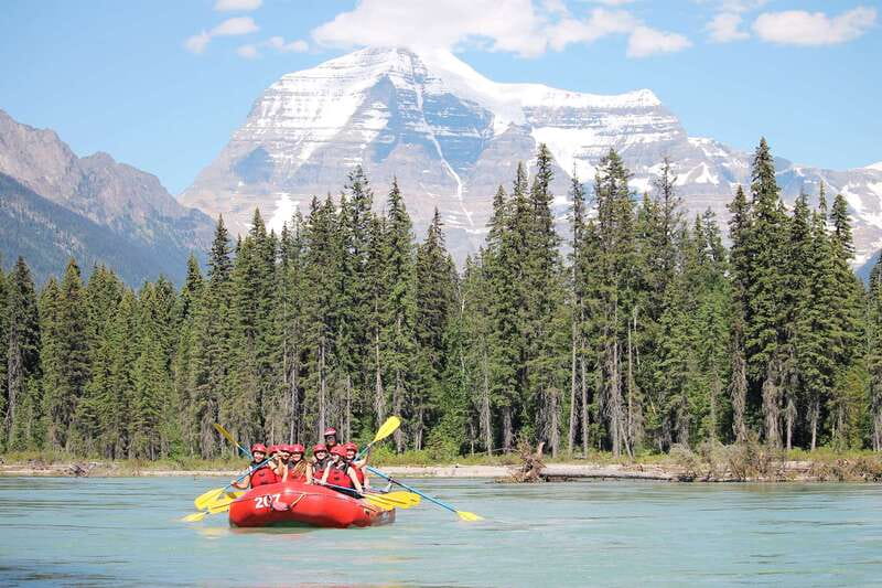 5-Hour Fraser River Rafting in Jasper National Park - The calm finish, salmon, and wildlife watching