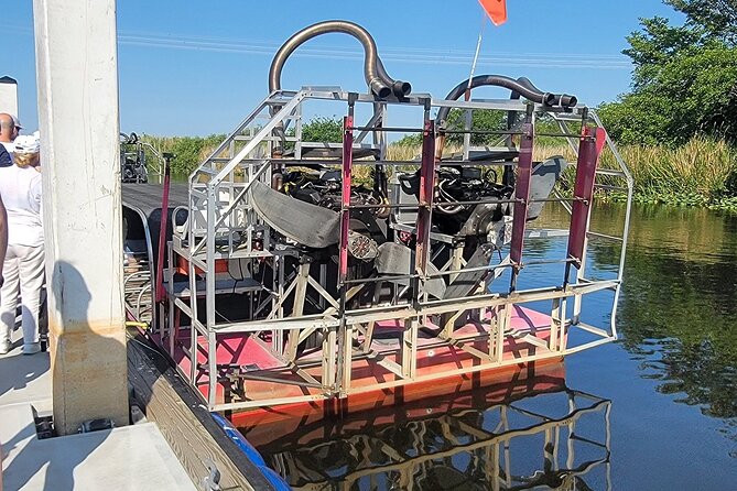 60 min. Everglades Airboat ride & pick-up ,small group +pro guide - The short wildlife show