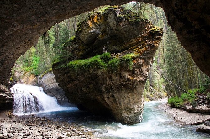 8 Iconic Stops. 12 Comfy Seats. See Banff's Best in First Class. - Johnston Canyon adds a real walk