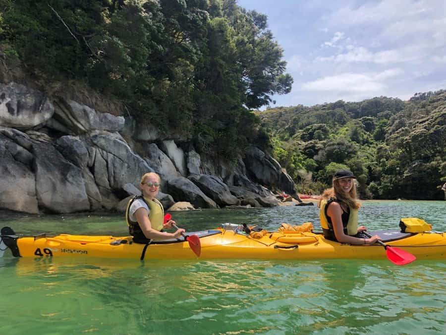 Abel Tasman Kayaks: 1 Day Freedom Kayak Rental - High-tide caves and the Watering Cove walk