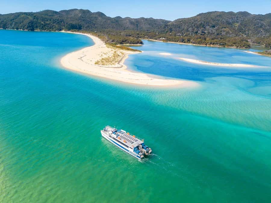 Abel Tasman National Full Park Scenic Cruise - Tonga Quarry, Awaroa, and the park’s human story