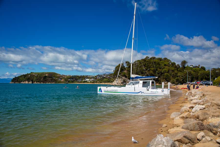 Abel Tasman National Park: Self-Guided Walk & Sailing - Sailing from Anchorage to Kaiteriteri