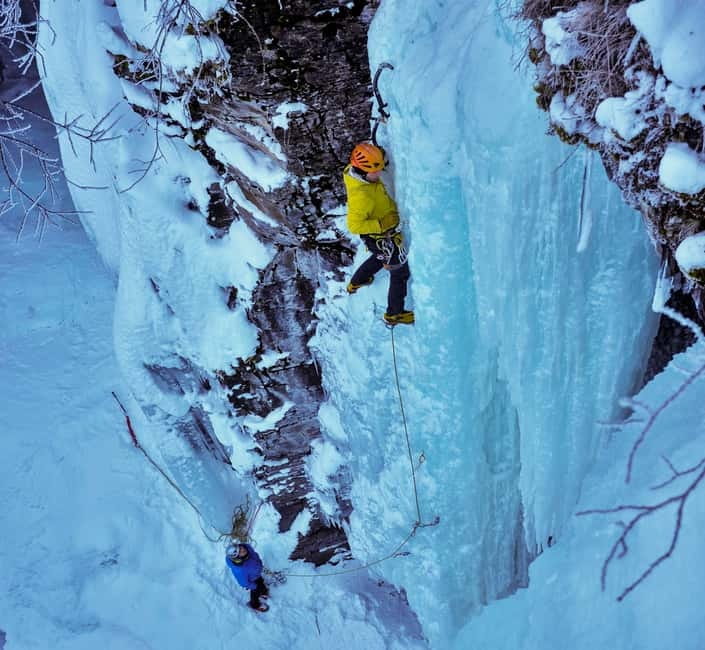 Abisko: Ice Climbing for All Levels with Certified Guide - Who should book this Abisko experience?