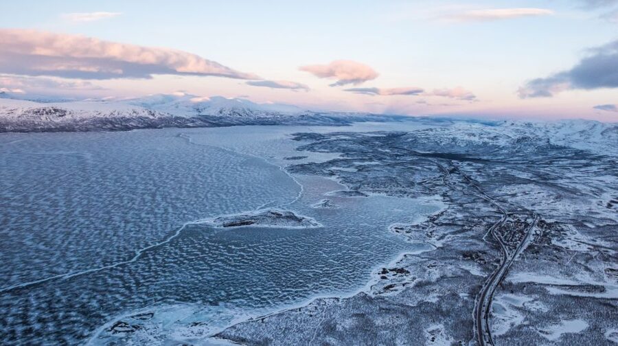 Abisko National Park: Scenic Morning Hike with Transfer - Walking through birch forest toward canyon and delta views
