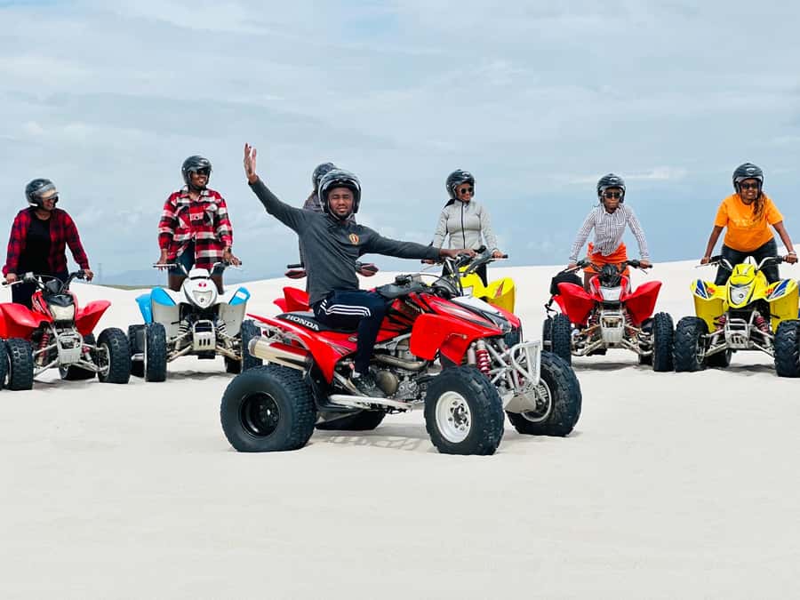 AFFORDABLE Atlantis Dunes Quad Bike tour with PHOTOSHOOT - Safety, pace, and group comfort