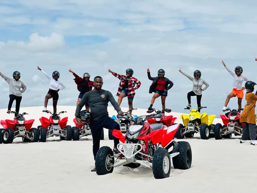 AFFORDABLE Atlantis Dunes Quad Bike tour with PHOTOSHOOT - What happens before you start riding