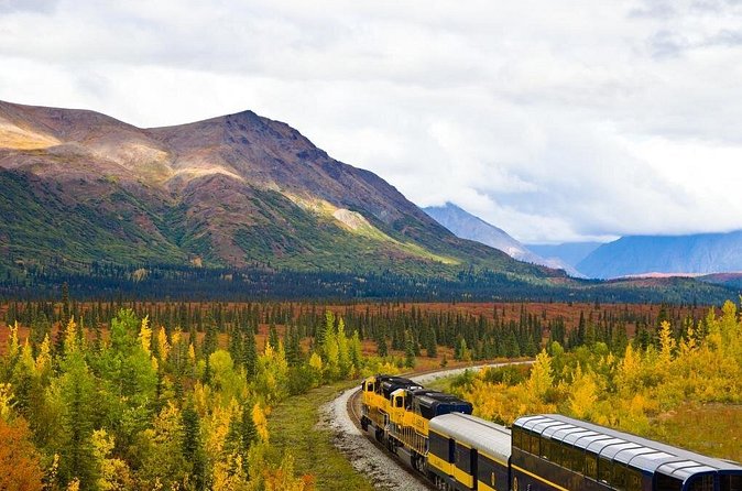 Alaska Railroad Anchorage to Denali One Way - Broad Pass and the Alaska Range