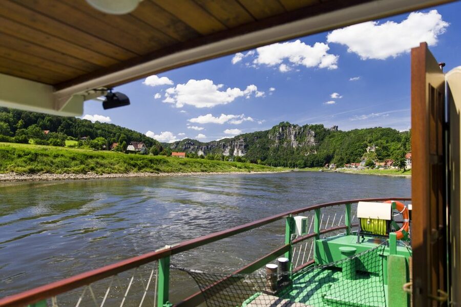 Bad Schandau: Saxon Switzerland Boat Trip - Rathen and the Bastei rock formations