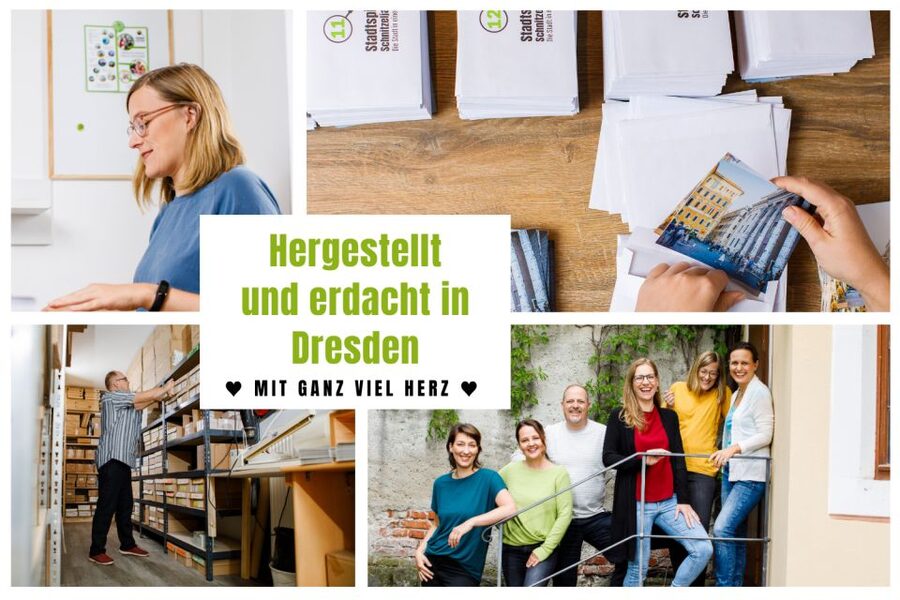 Bad Schandau: Scavenger Hunt through Saxon Switzerland - What the 11-envelope format feels like