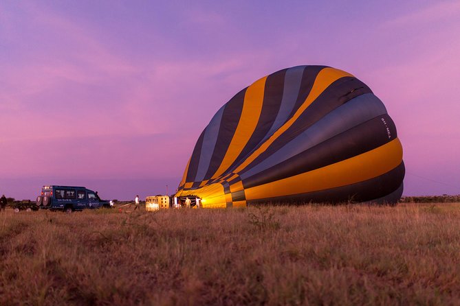 Balloon Safari & Bush Breakfast in Serengeti - Miracle Experience - Landing, bubbly, and the bush breakfast