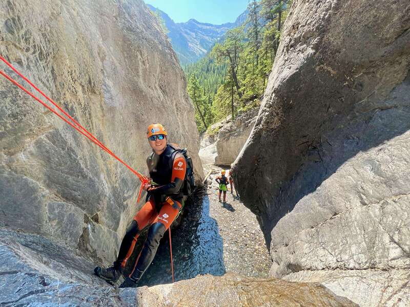 Banff: Beginner Canyoning Half-Day Tour - The first 30 minutes cover safety and rope skills