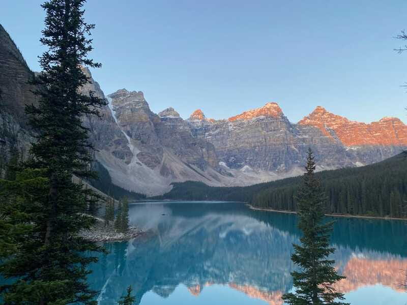 Banff/Canmore: Moraine Lake w/ Lake Louise Option - The bonus stop and return journey
