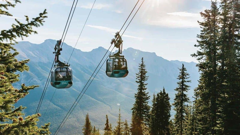Banff: Gondola, Hot Spring and Three Lakes Tour - Two Jack Lake and Johnson Lake offer a quieter pause