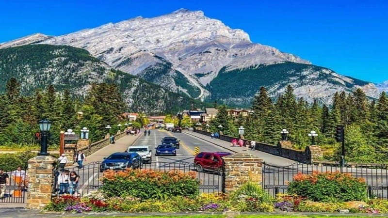 Banff: Gondola, Hot Spring and Three Lakes Tour - Banff Gondola reaches the day’s biggest view