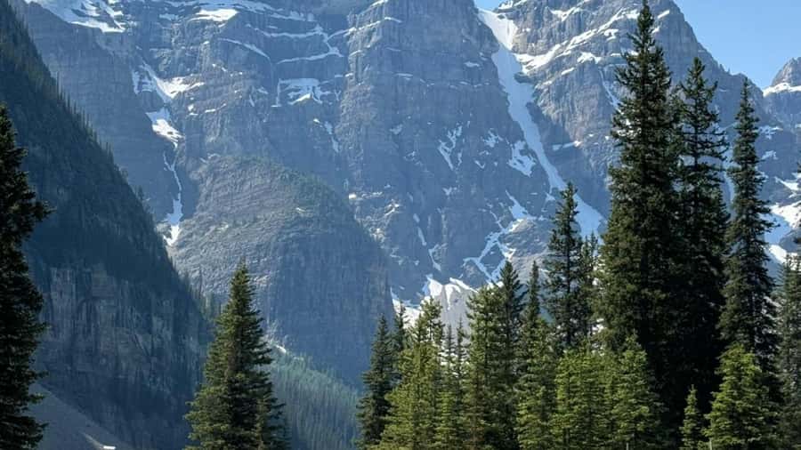 Banff: Gondola, Hot Springs, Bow falls & Three lakes tour - Bow Falls and Surprise Corner finish with classic Banff views