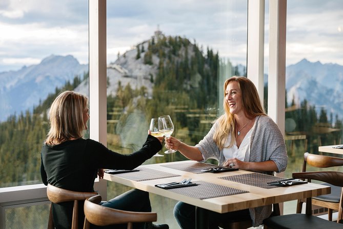 Banff Gondola Ride Admission - The Above Banff center and indoor breaks