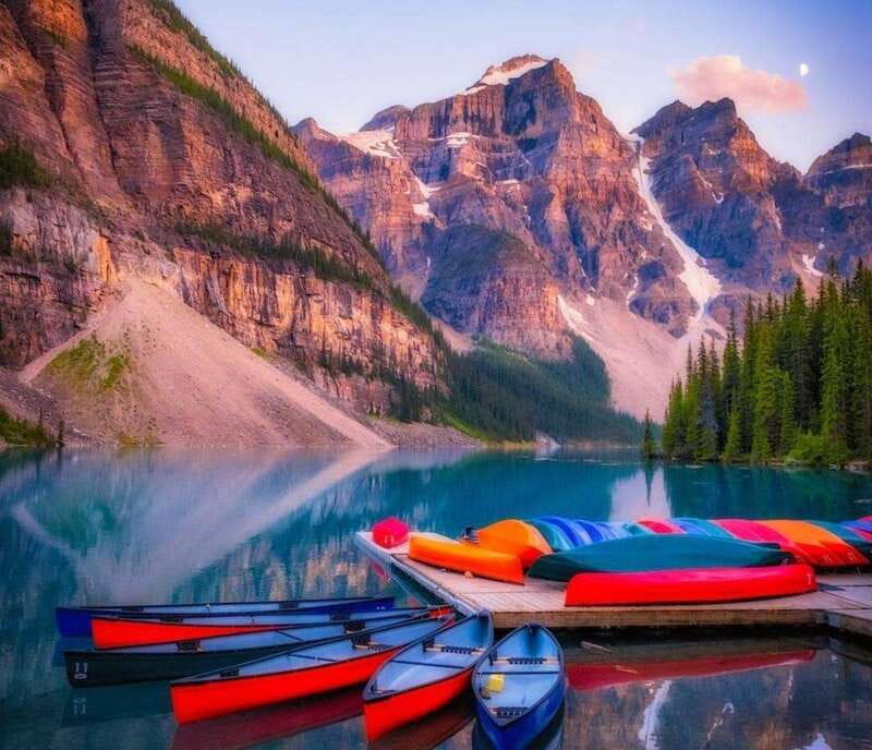 Banff: Lake Louise, Moraine, Emerald & Johnston Canyon Tour - Why this full-day route works