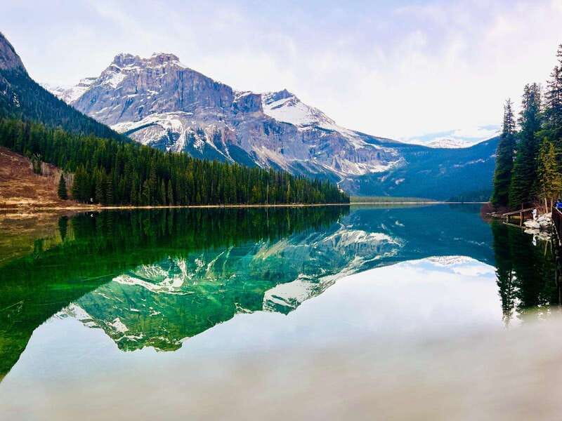 Banff: Lake Louise, Moraine, Emerald Lake & Johnston Canyon - Natural Bridge is a quick scenic pause
