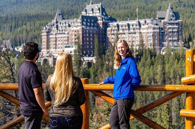 Banff Morning Tour Scenic Highlights and Gondola Ride - Surprise Corner frames the Castle of the Rockies