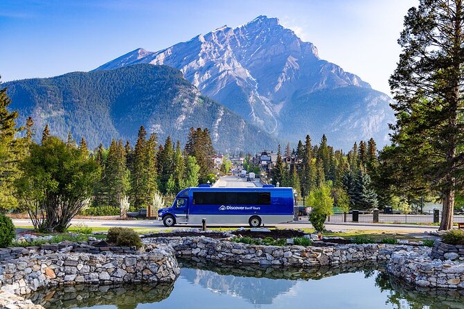 Banff Morning Tour Scenic Highlights and Gondola Ride - Lake Minnewanka begins the morning with Banff’s underwater past