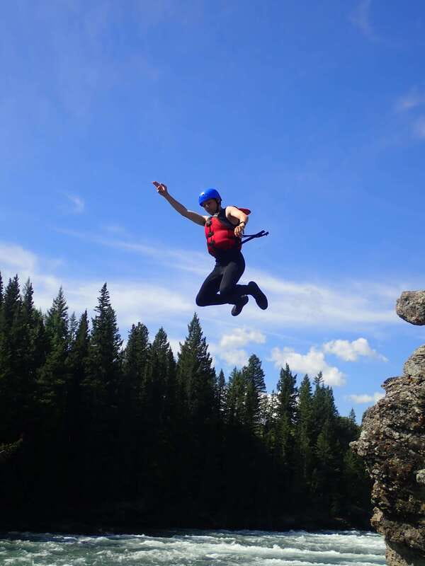 Banff: Morning Whitewater Rafting Tour in Horseshoe Canyon - Getting fitted at the Nakoda Lodge meeting point