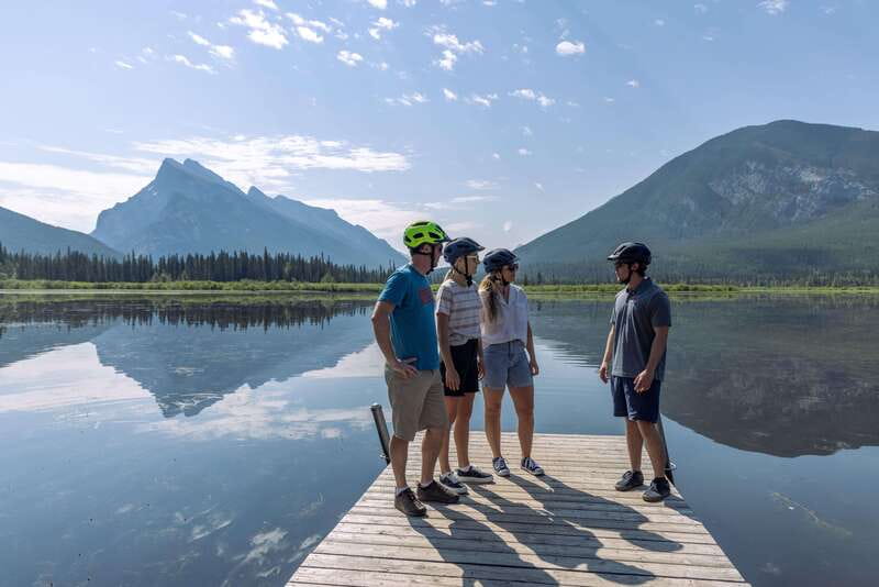Banff: Mountain Lakeside Guided E-Bike Tour - Wildlife along the full circuit