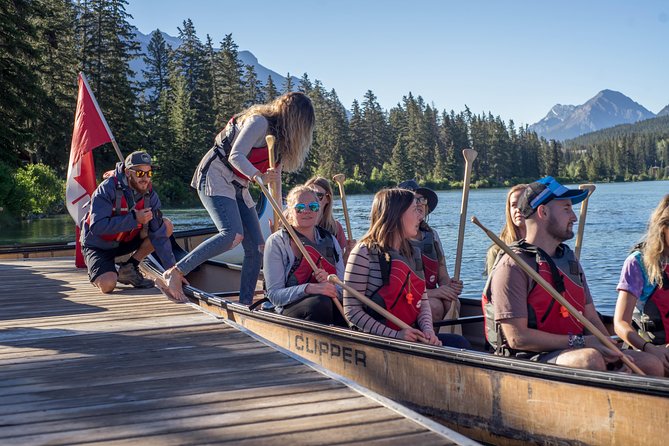 Banff National Park Big Canoe Tour - Stories about Banff and the river