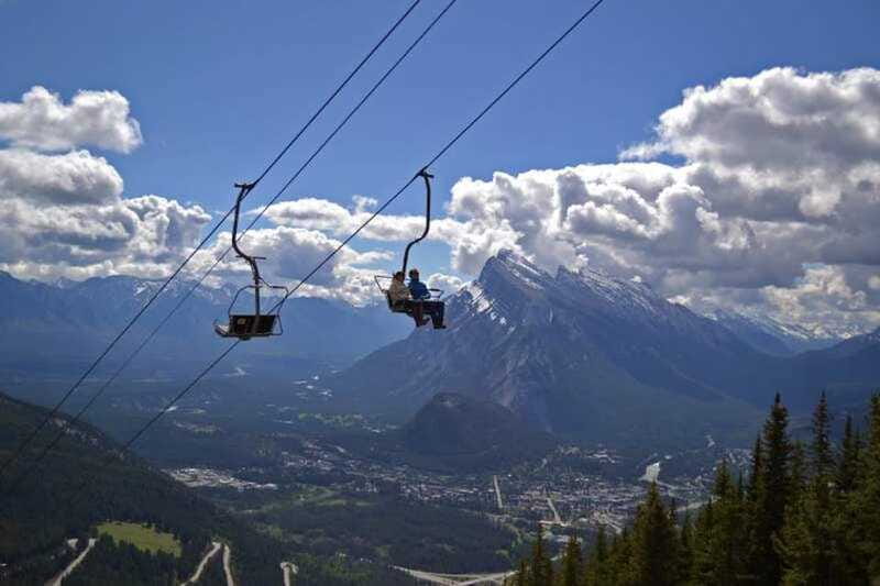 Banff: Sightseeing Chairlift Ride High Above Banff - Rising above Banff on the Mt Norquay chairlift