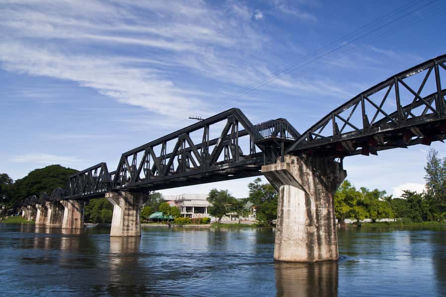 Bangkok: 2-Day River Kwai & Erawan National Park Tour - The Bridge over the River Kwai and three wartime stops