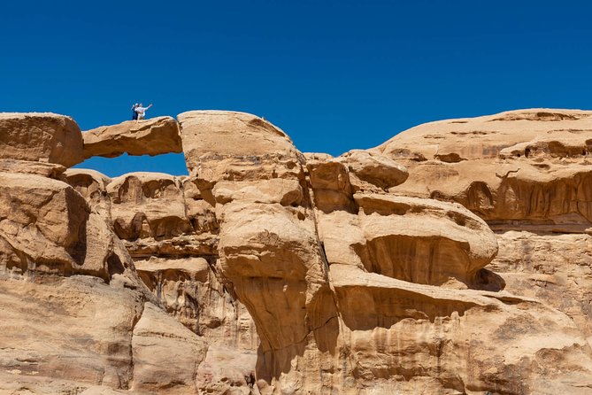 Best of Wadi Rum | Full day jeep tour + overnight in bedouin camp | Pack all-in - Food and what the $133.65 price covers