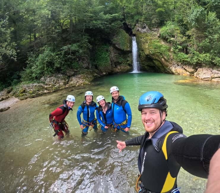 Bled: Triglav National Park Canyoning Adventure with Photos - A natural water park near Bled