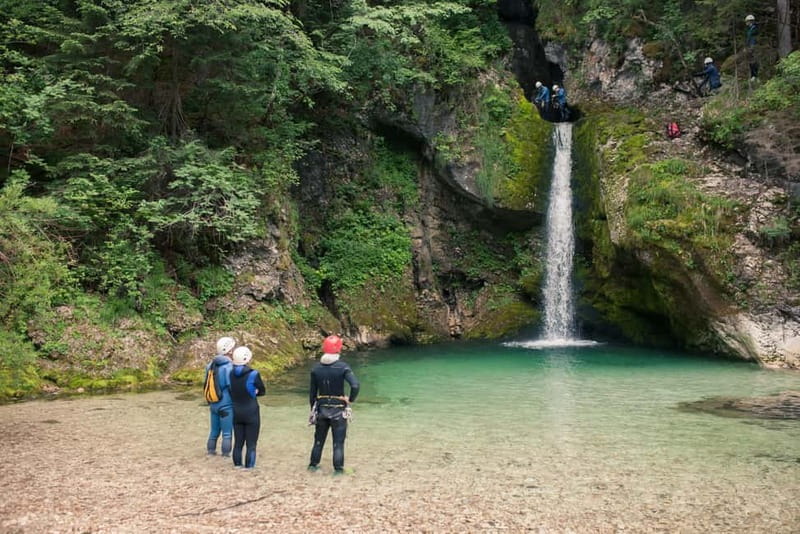 Bled: Triglav National Park Canyoning Adventure with Photos - What happens at the Bled meeting point