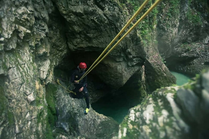 Bled: Triglav National Park Canyoning Adventure with Photos - The guide makes or breaks the day