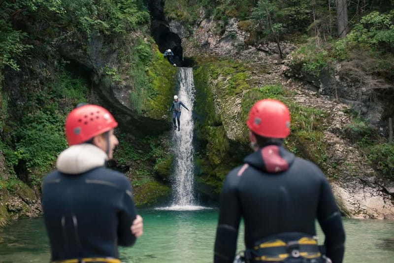 Bled: Triglav National Park Canyoning Adventure with Photos - The 20-minute minivan ride
