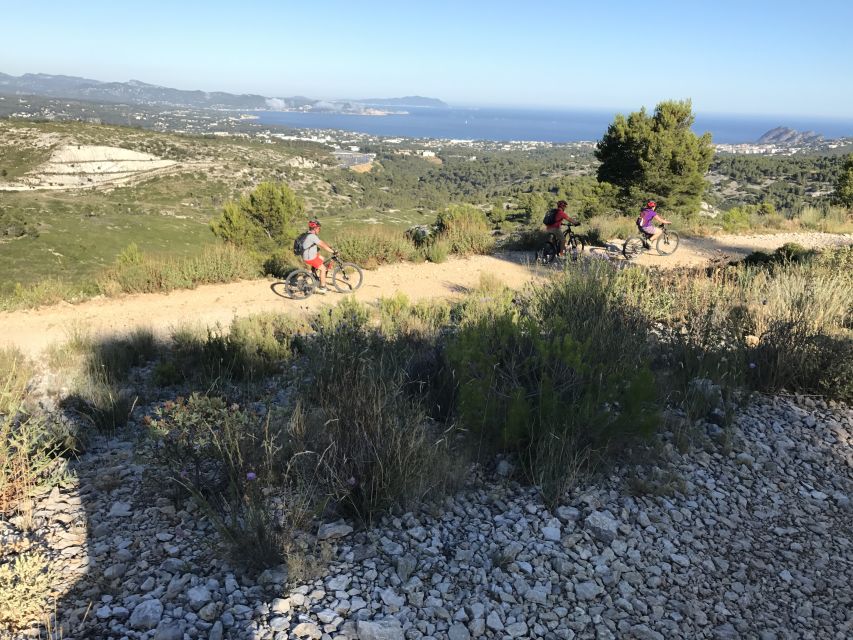 Calanques National Park: E-Mountain Bike with Virtual Guide - Following gravel tracks toward the Calanques