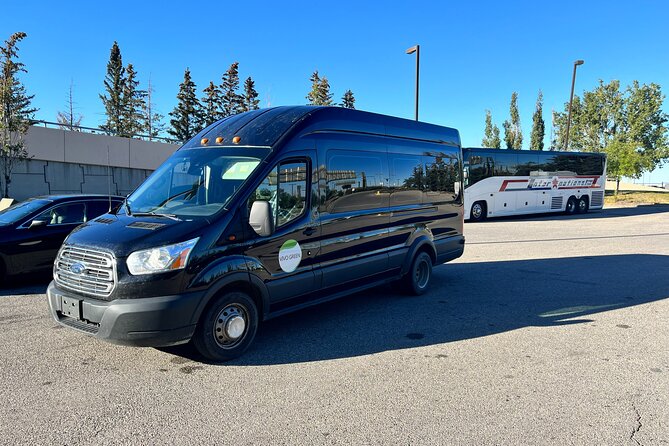 Calgary to Banff (Canmore) Public Shuttle - The Calgary departure: where planning matters most
