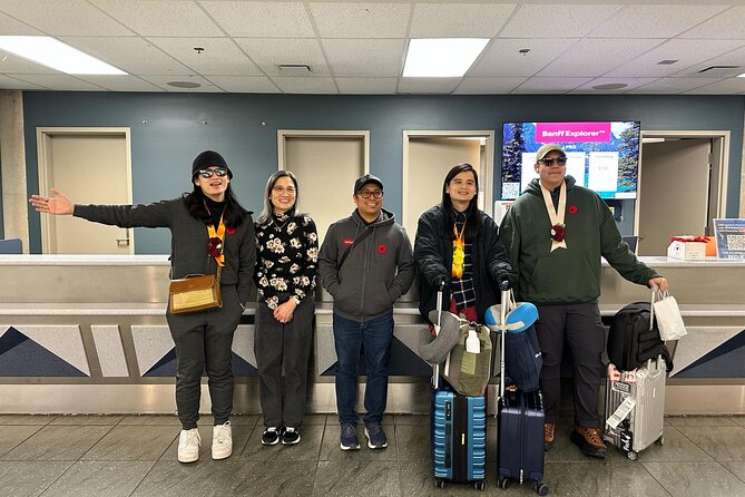 Calgary YYC Airport: Affordable Shared Shuttle to Banff & Canmore - The Canmore stop at Northwinds Hotel