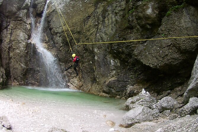 Canyoning In The Triglav National Park - Three hours of jumps, rappels, and canyon walls