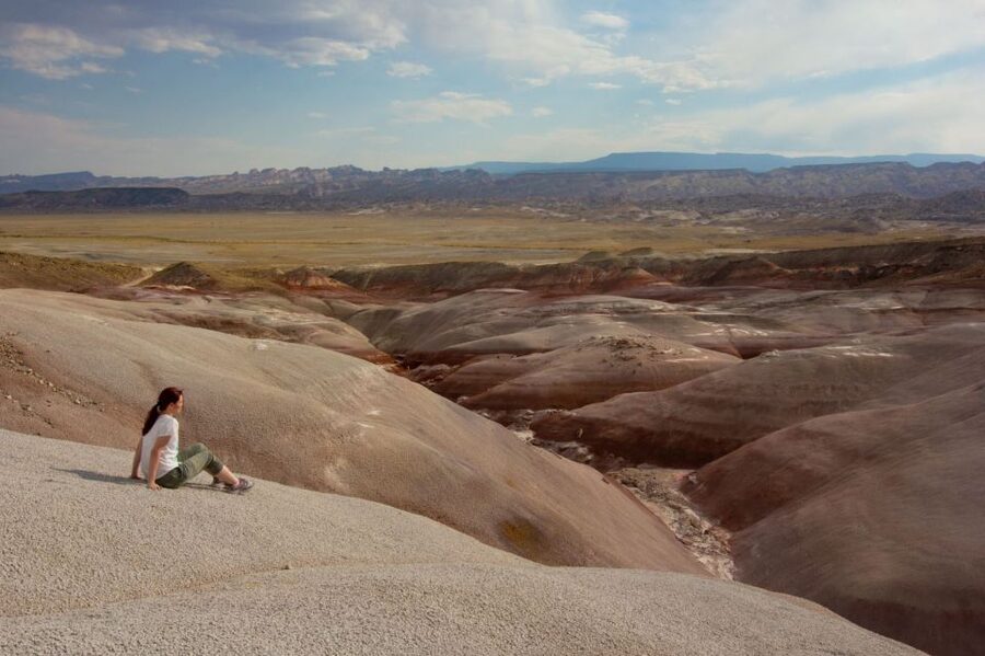 Capitol Reef National Park: Cathedral Valley Day Trip - Bentonite Hills: colorful clay and difficult access
