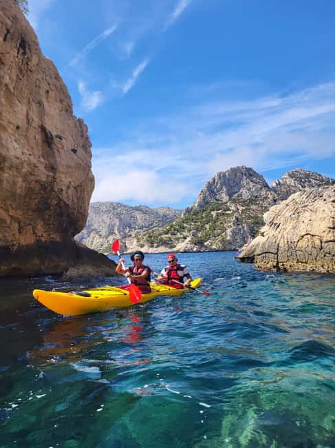 Cassis: Calanques National Park Sea Kayaking Tour - Paddling out from Cassis into the calanques