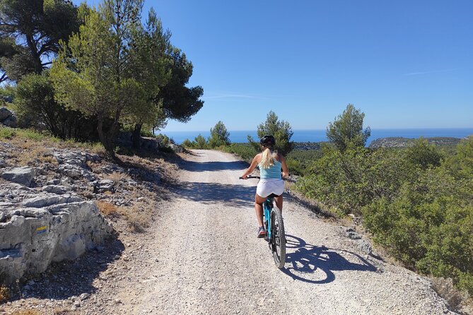 Cassis National Park E-Mountain Bike Experience with Virtual Guide - Calanques National Park and the first uphill section