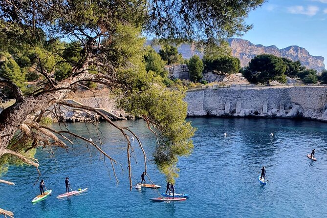 Cassis: Stand UP paddle in the creeks national park - Swimming stops and time for photos