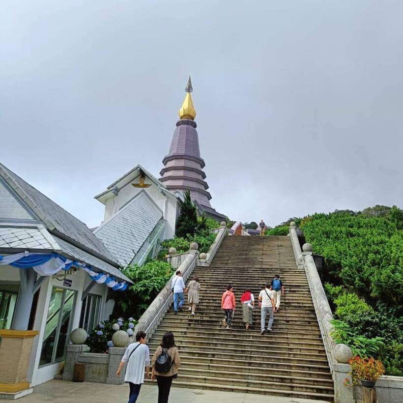 Chiang Mai: Doi Inthanon National Park & Waterfall Day Tour - Ban Mae Klang Luang and the coffee stop